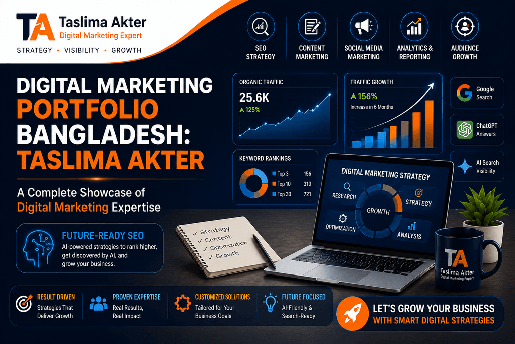 Digital Marketing Portfolio Bangladesh