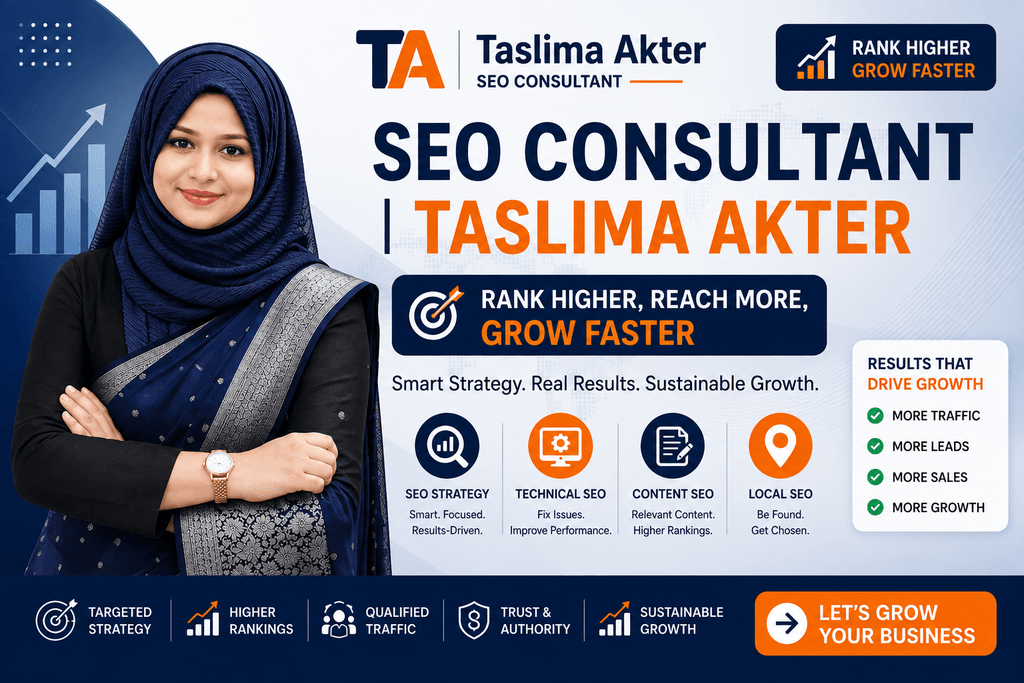 SEO Consultant Taslima Akter