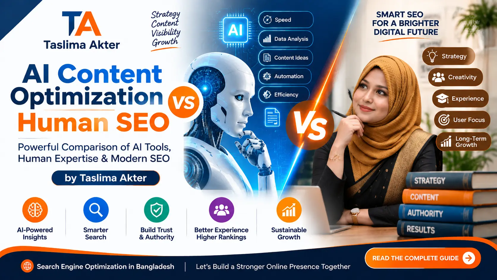 AI Content Optimization vs Human SEO