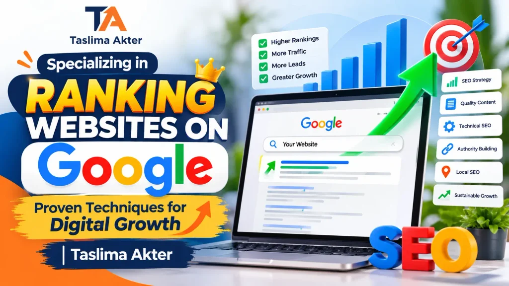 Specializing in Ranking Websites on Google