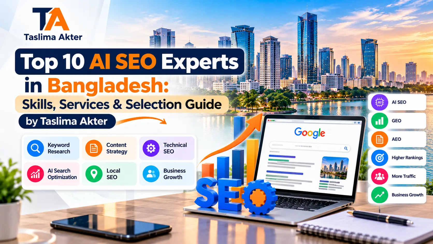 Top 10 AI SEO Experts in Bangladesh